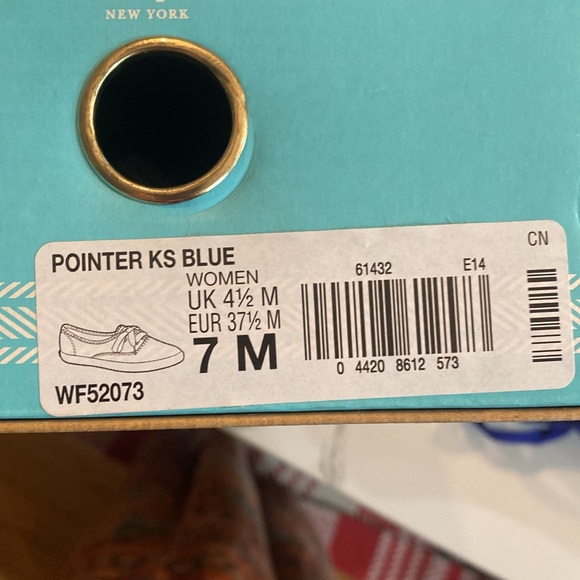 Keds for Kate Spade leopard pointer KS blue - Picture 5 of 5